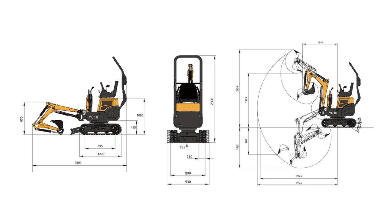 yc10 excavator