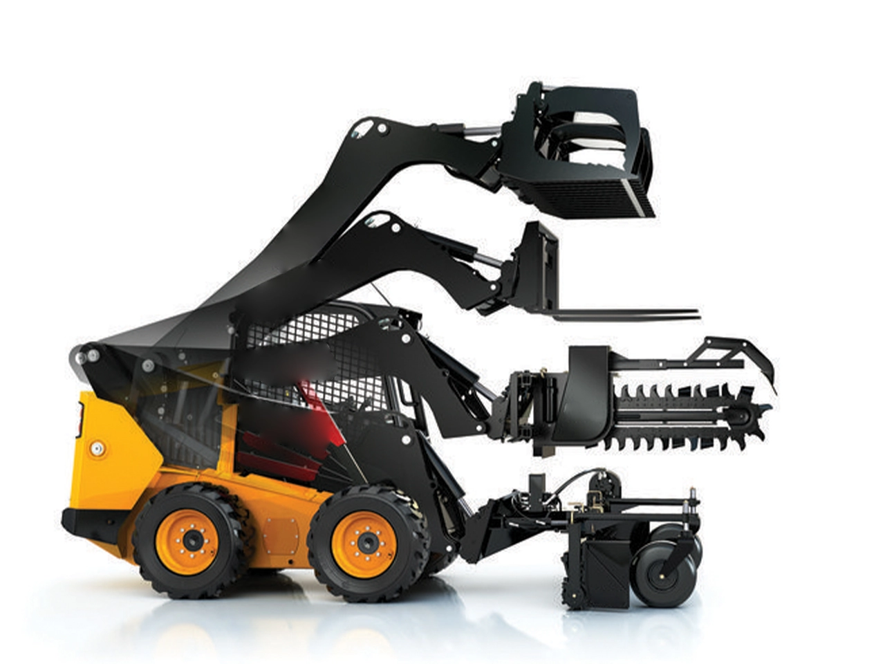 a guide to skid steer attachments