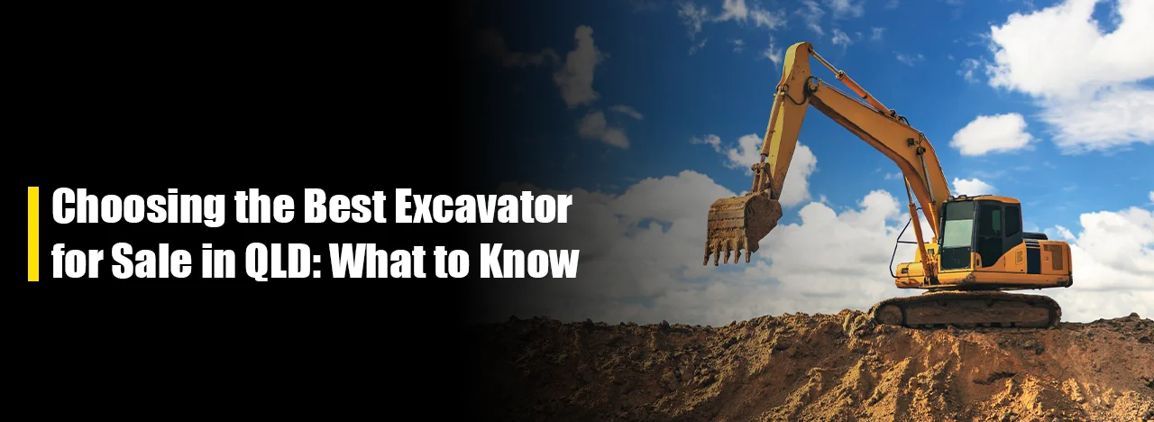 Excavator for Sale in QLD banner