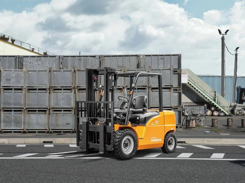 4 0 5 0t Xe Series Electric Forklift With Li On Technology 4
