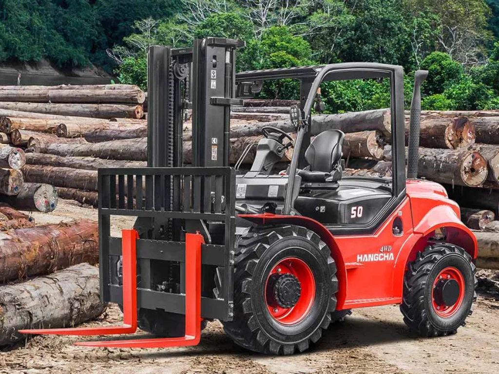 5 10t Two Four Wheel Drive Rough Terrain Forklift 5