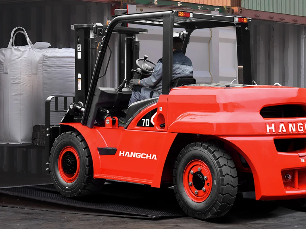 5 10t X Series Diesel Forklift Truck For Work In Container Counterbalance Forklift 6