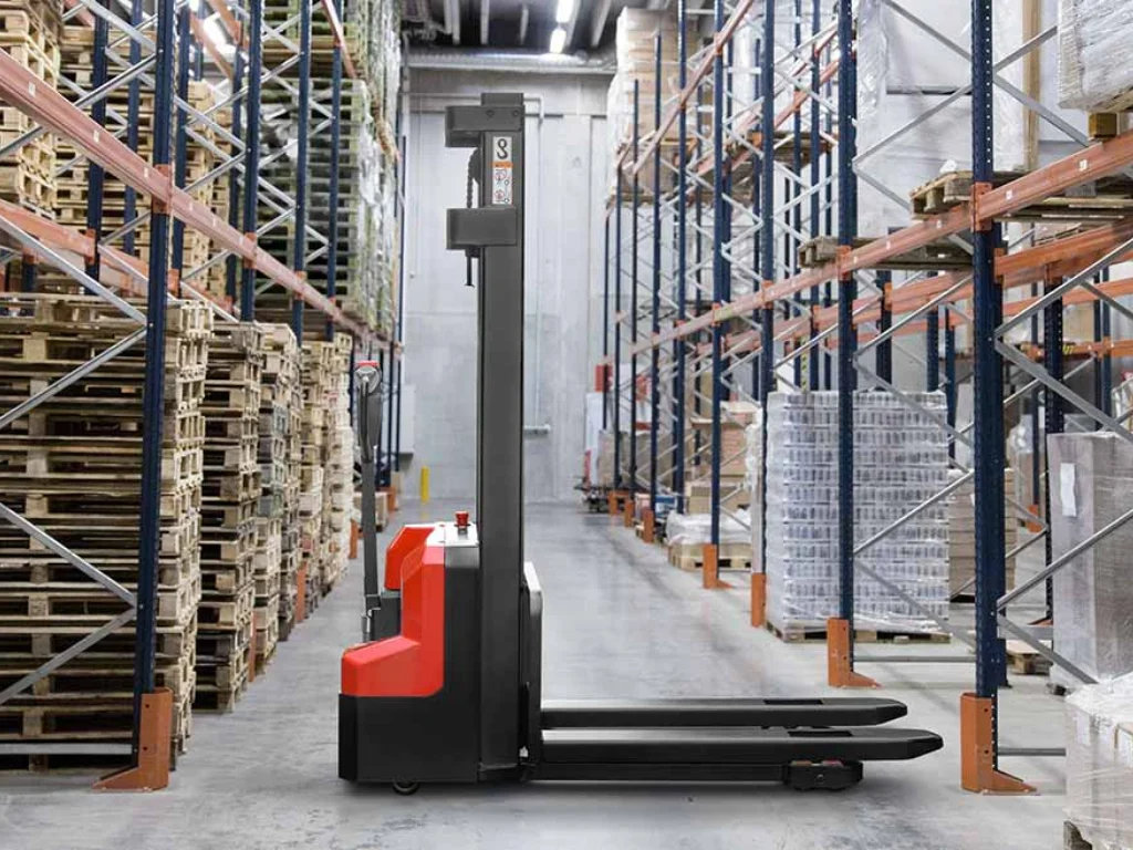 A Series Double Column Pallet Stackers Mini Range II 4