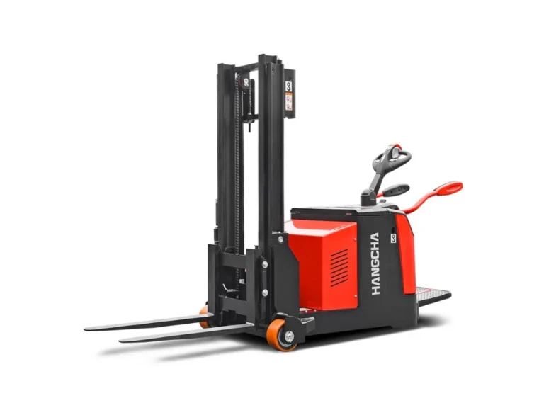 A Series Electric Counterbalanced Pallet Stacker Whit Background 1