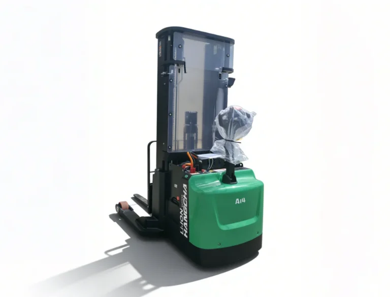 A Series warehouse stacker, 1.36 t, side view