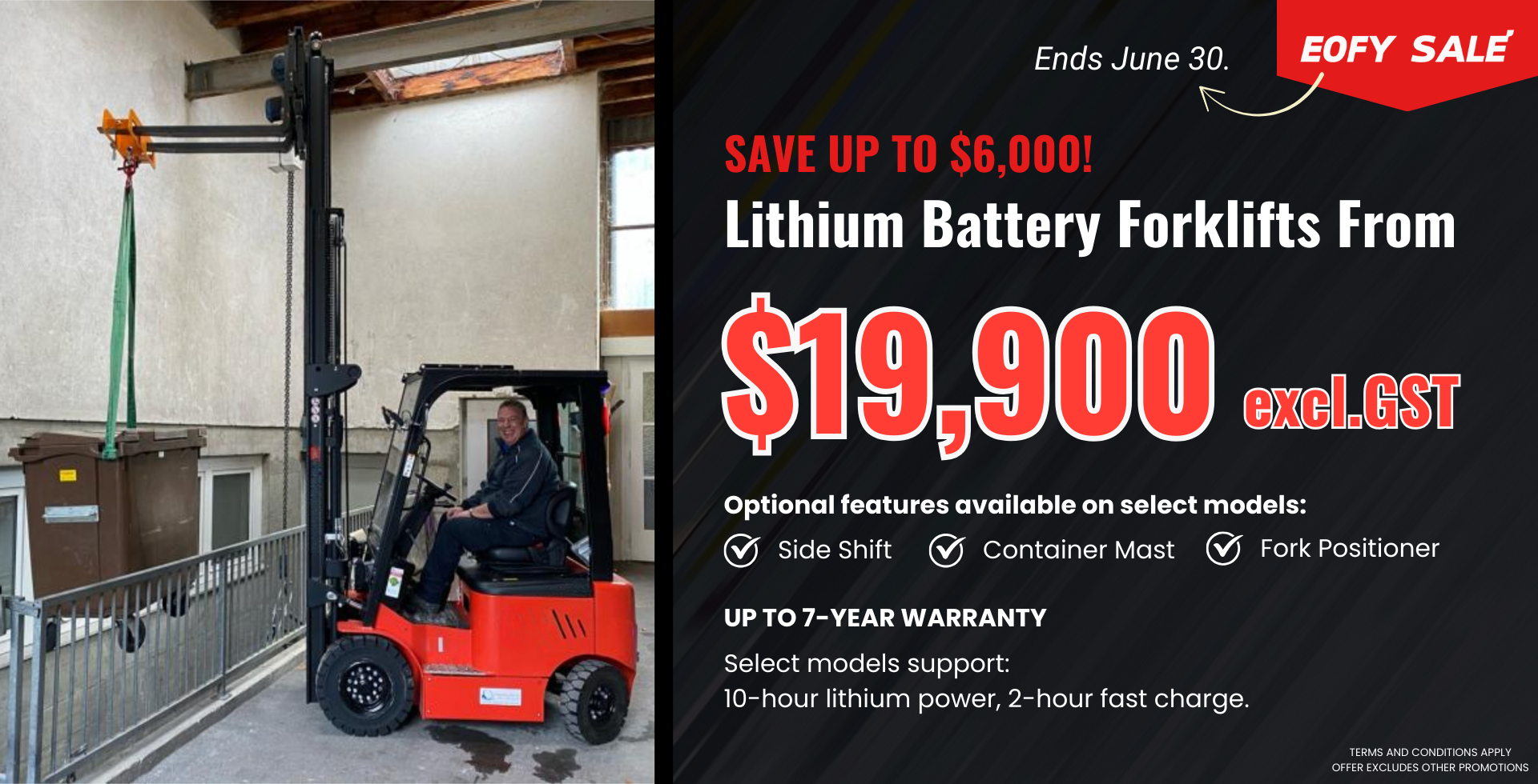 Counterbalance Electric Forklift For Sale