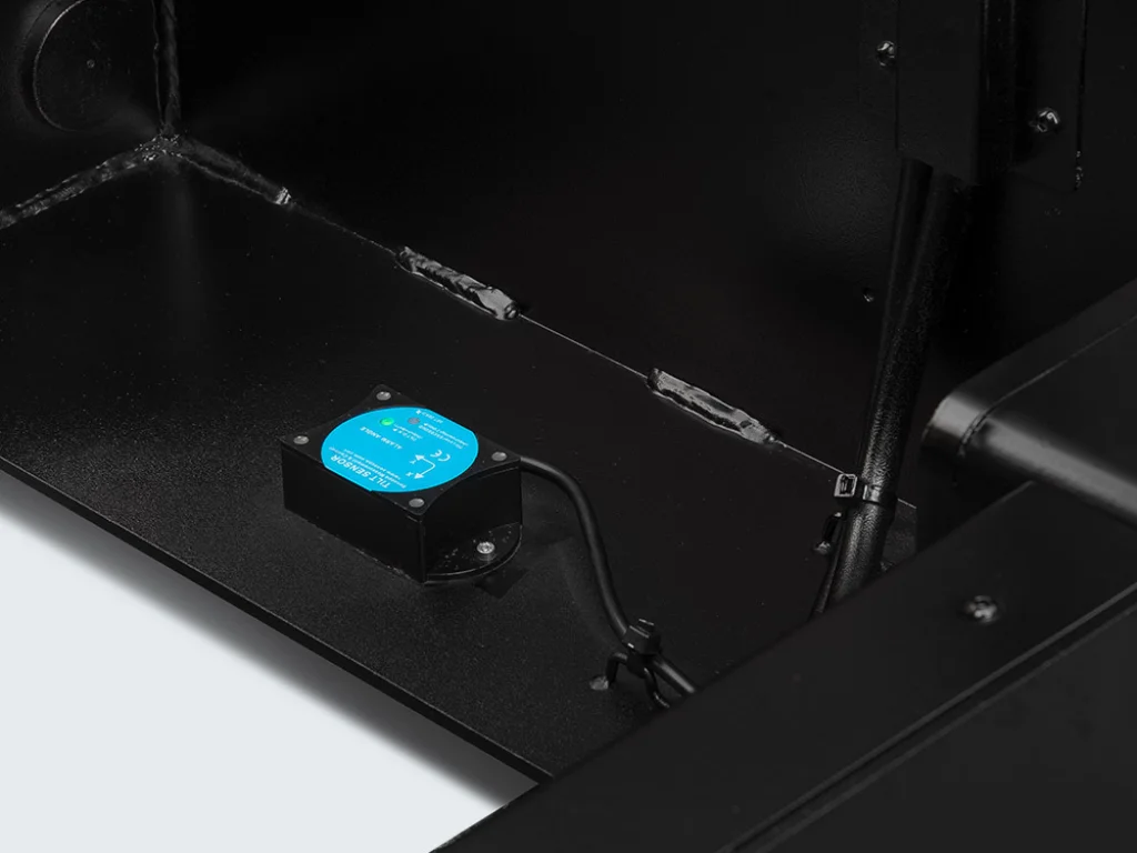 Charging point detail on the Hangcha A Series order picker