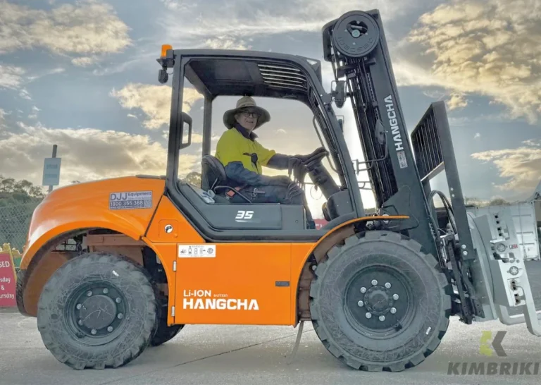 Hangcha rough terrain forklift Australia