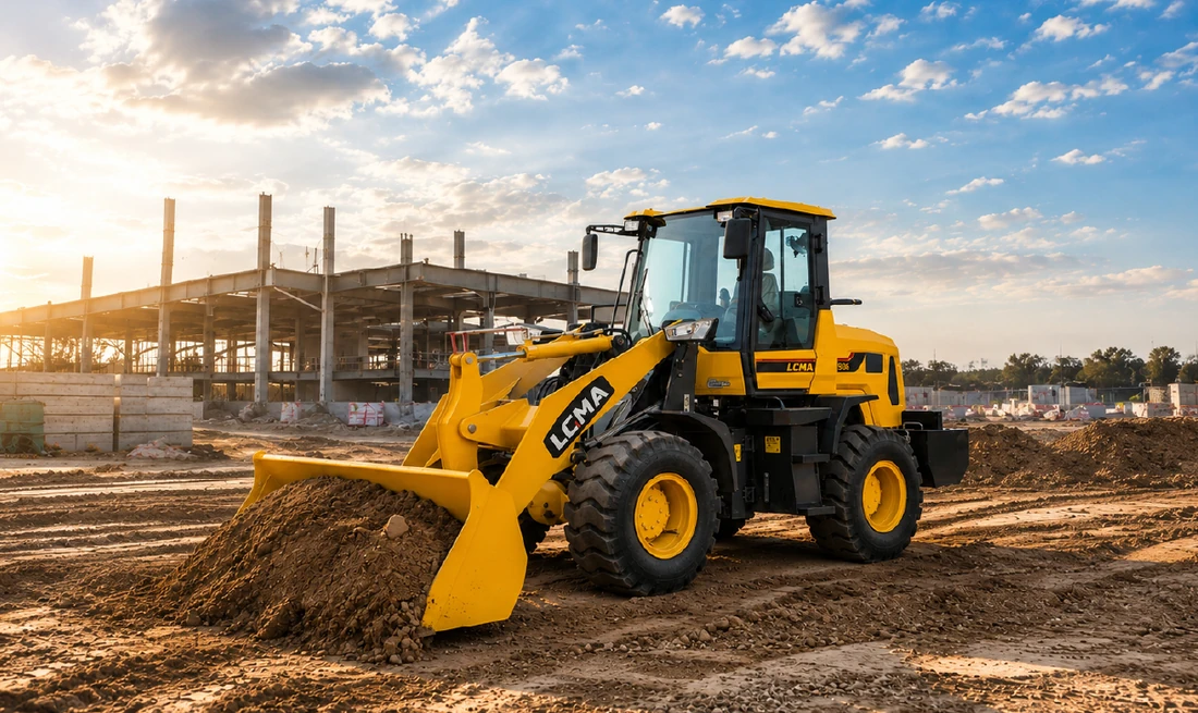 Wheel loaders serviced by DJJ Equipment