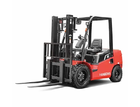 Hangcha A Series diesel and LPG forklift with 1-3.8 t lift capacity, front three-quarter view