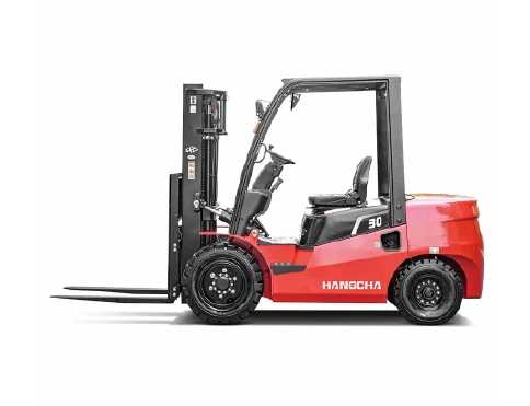 Hangcha A Series diesel and LPG forklift with 1-3.8 t lift capacity, side view