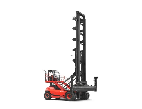Hangcha X Series empty container handler, rear three-quarter view