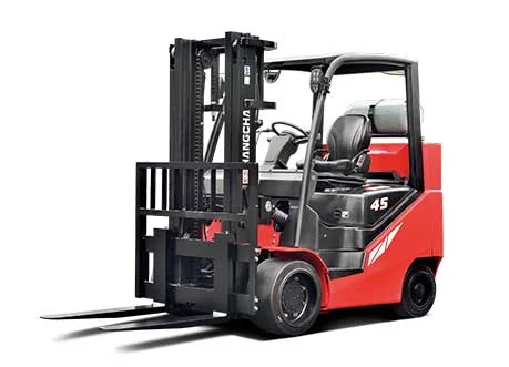 Side view of the Hangcha XF Series box car cushion forklift, 3.5-5.5 t model