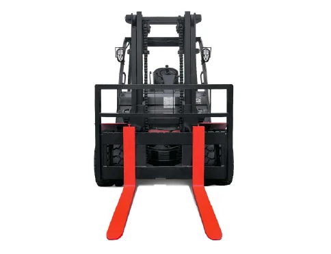 Hangcha XF Series diesel and LPG forklift with 5-7 t lift capacity, rear view