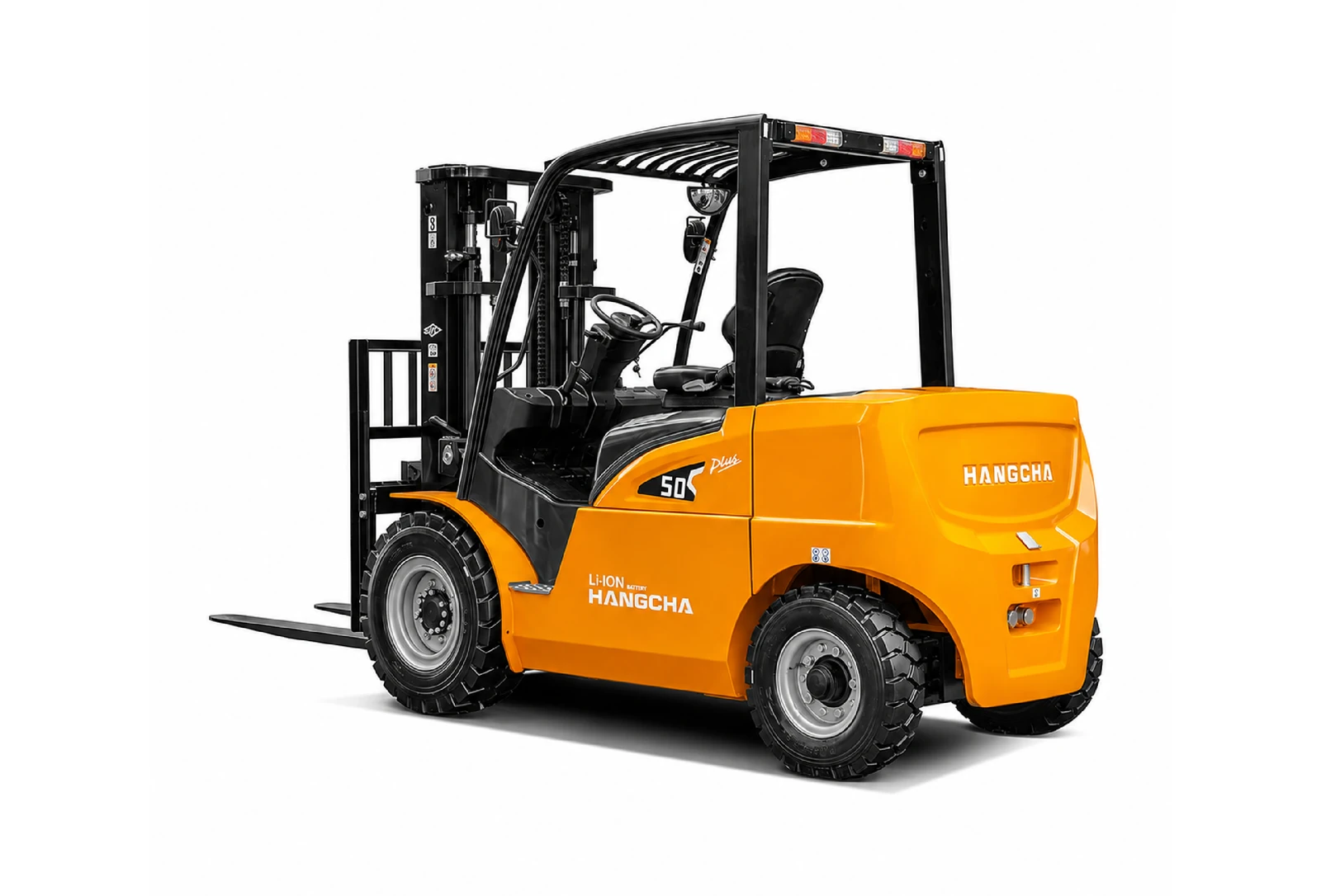 Hangcha XH Series heavy duty 4-wheel electric forklift with 4-5.5 t lift capacity