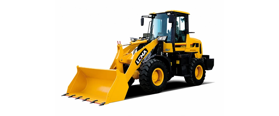 LCMA wheel loader supplied through DJJ Equipment fleet solutions