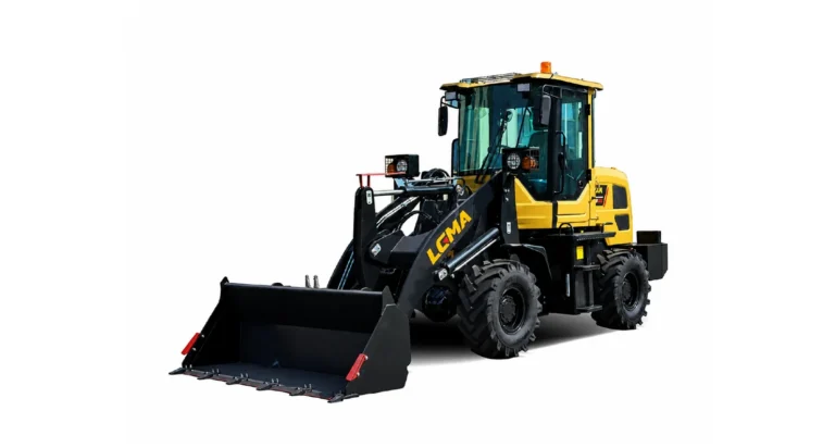LM920 3.8 tonne wheel loader, front three-quarter view