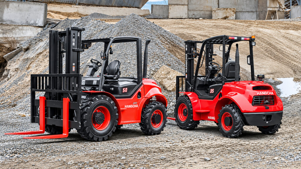 2WD or 4WD forklift for farm work