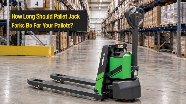How long should pallet jack forks be for your pallets