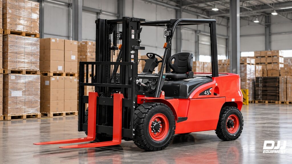 LPG forklifts can work both indoor & outdoor