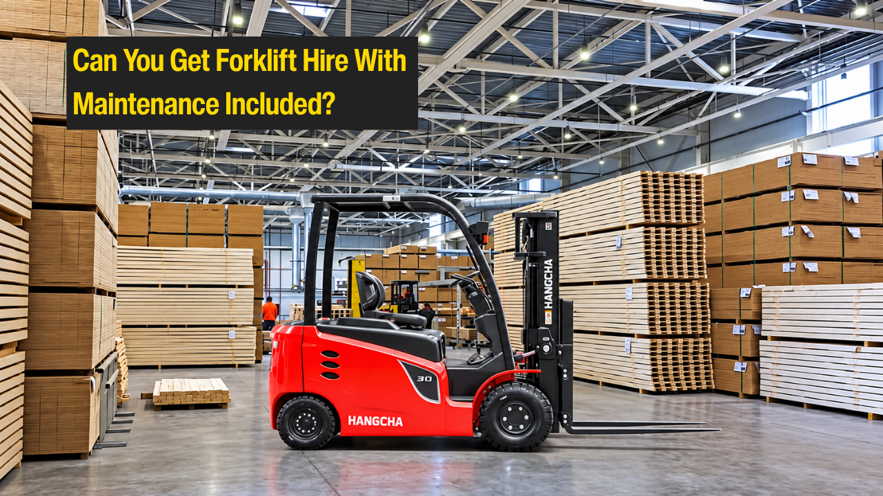 Can you get forklift hire with maintenance included?