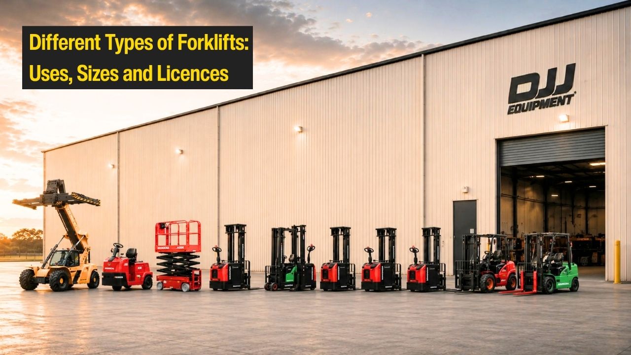 Different types of forklifts