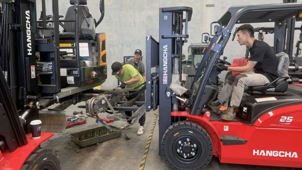 djj equipment forklift servicing