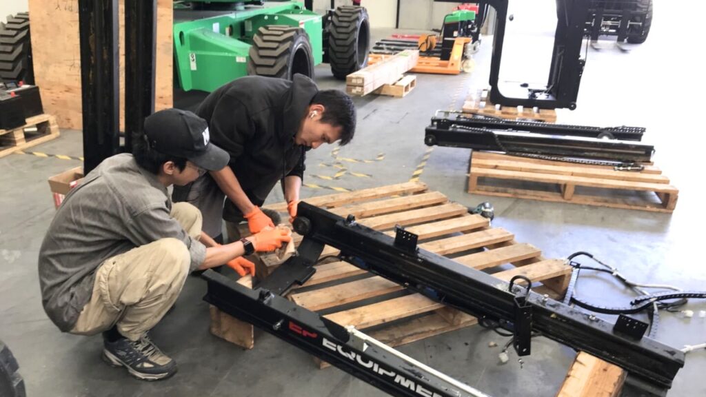 djj equipment daily forklift servicing 