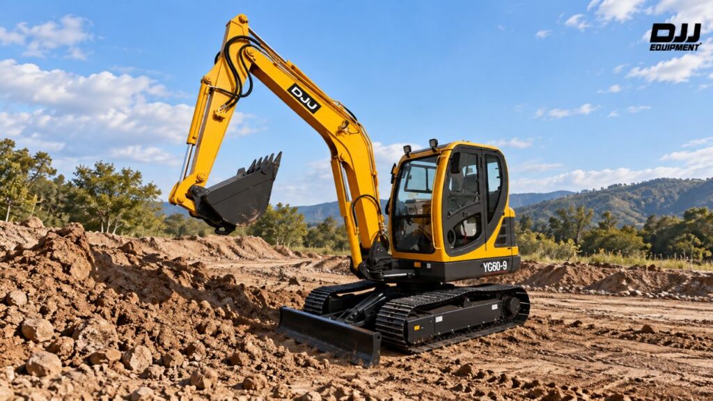 DJJ mini excavator