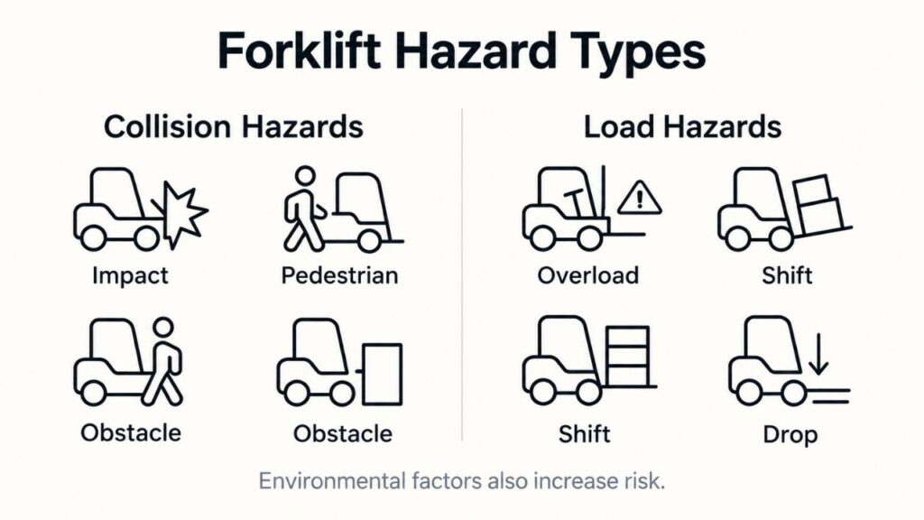 forklift hazard types