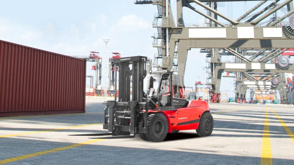 forklifts should be operating safely on the dock