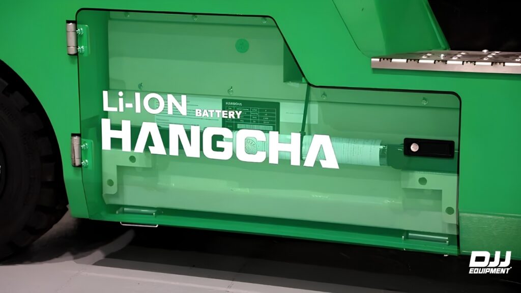 hangcha forklift battery is relatively small