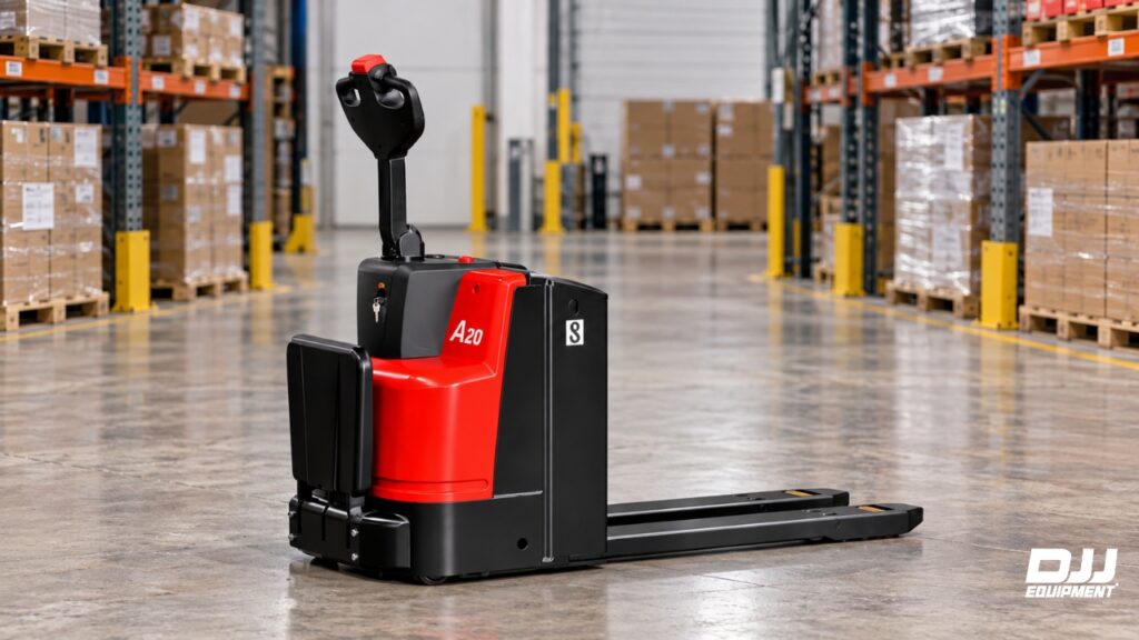 Walkie pallet truck is a good pick for e-commerce warehouse