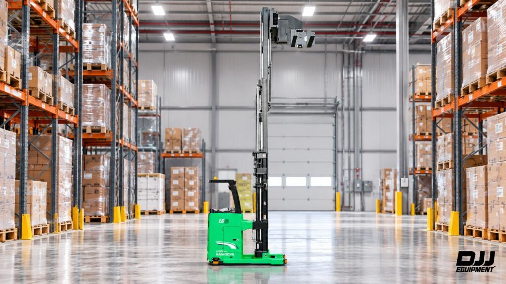how high can a reach truck lift?