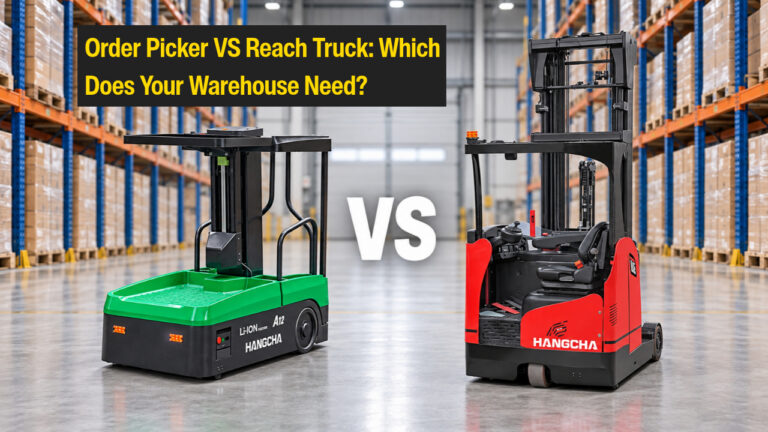 order picker vs reach truck which does your warehouse need