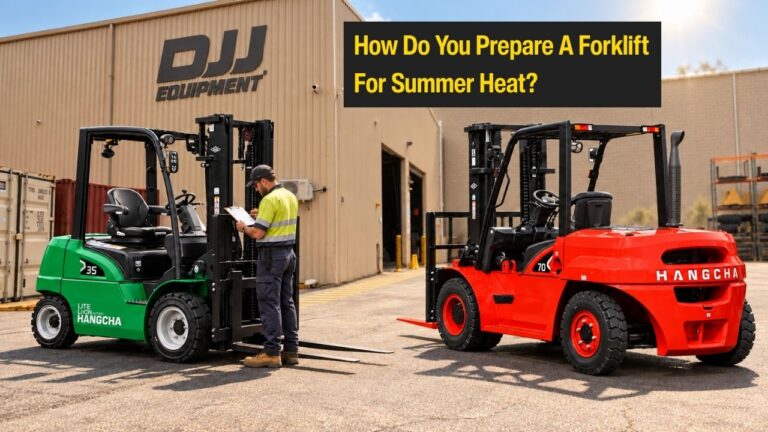 prepare forklifts for summer heat