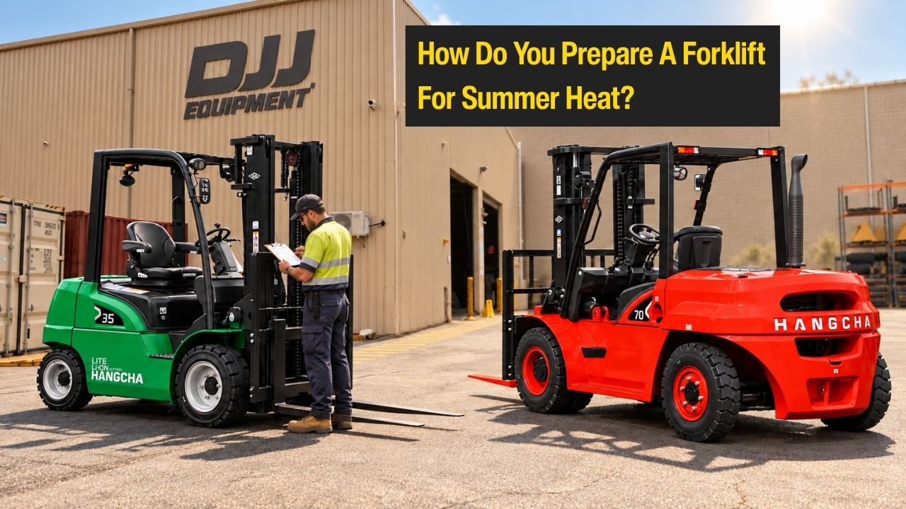 prepare forklifts for summer heat