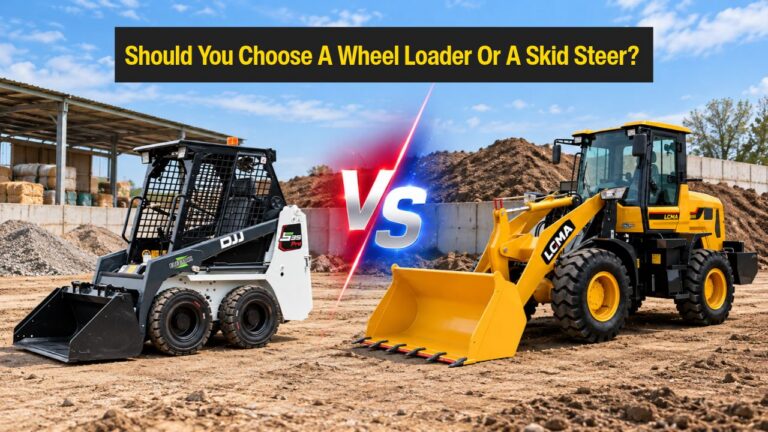 should you choose a wheel loader or a skid steer