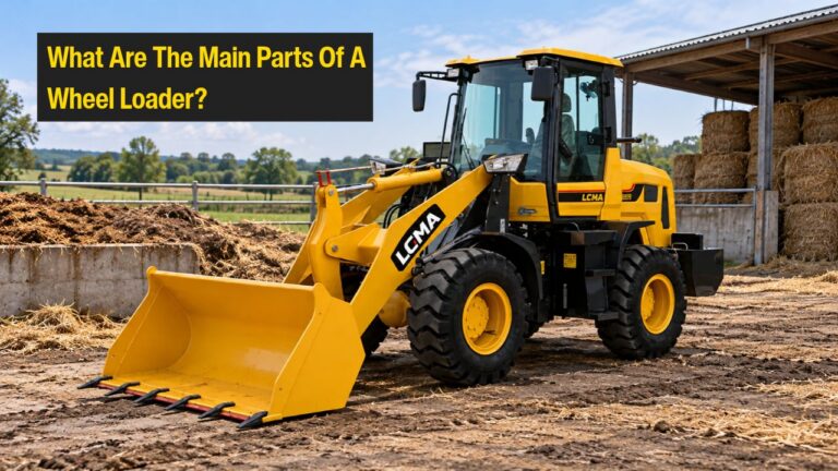 the main parts of a wheel loader