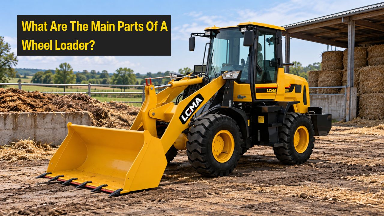 the main parts of a wheel loader