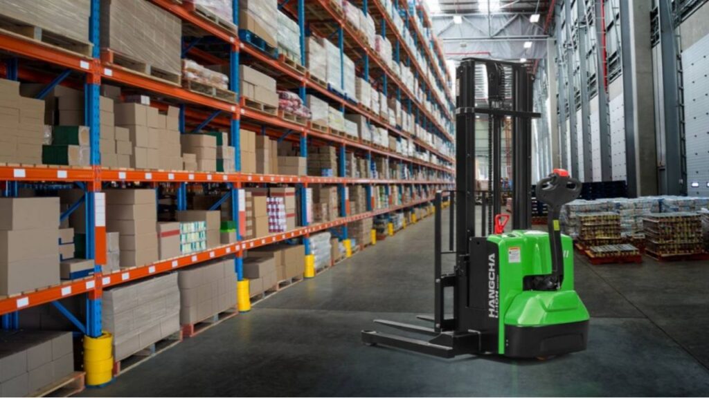 Do not use walkie stacker to lift people