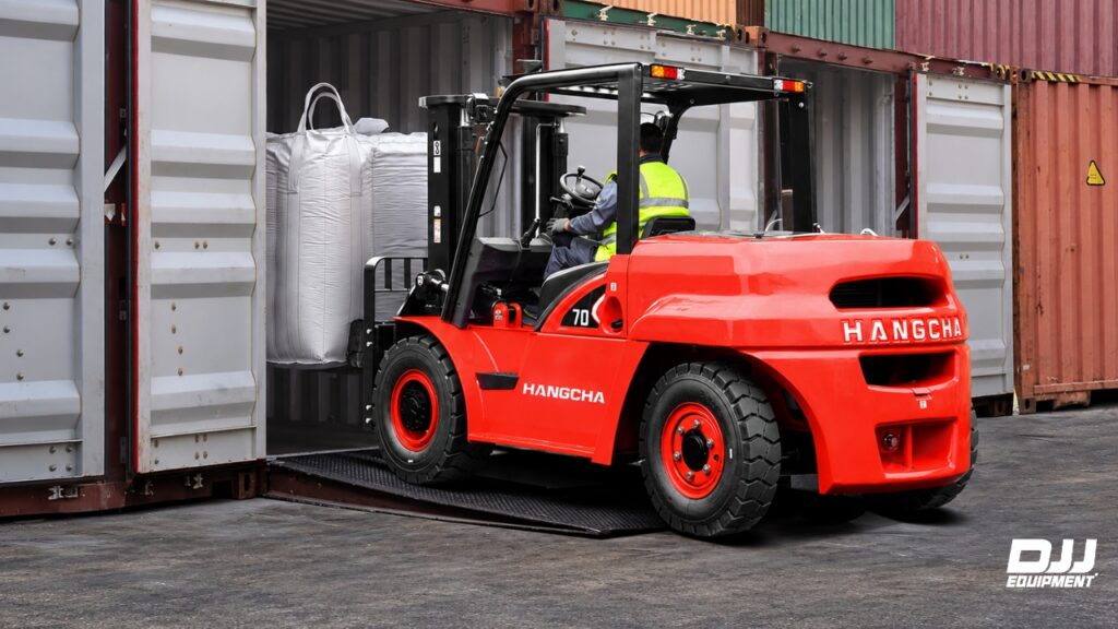 where a diesel forklift can work