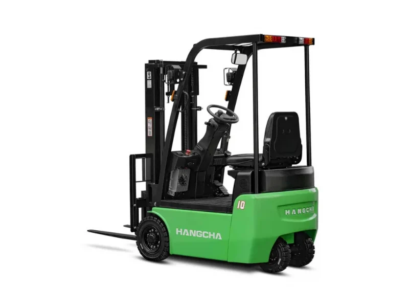 0 6 1t 3 Wheels X Series Electric Forklift Whit Background 2