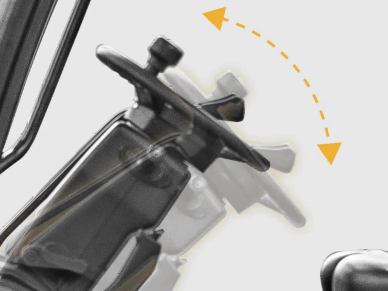 1 3 2t 3 Wheels Xc Series Electric Forklift With Li On Technology 4