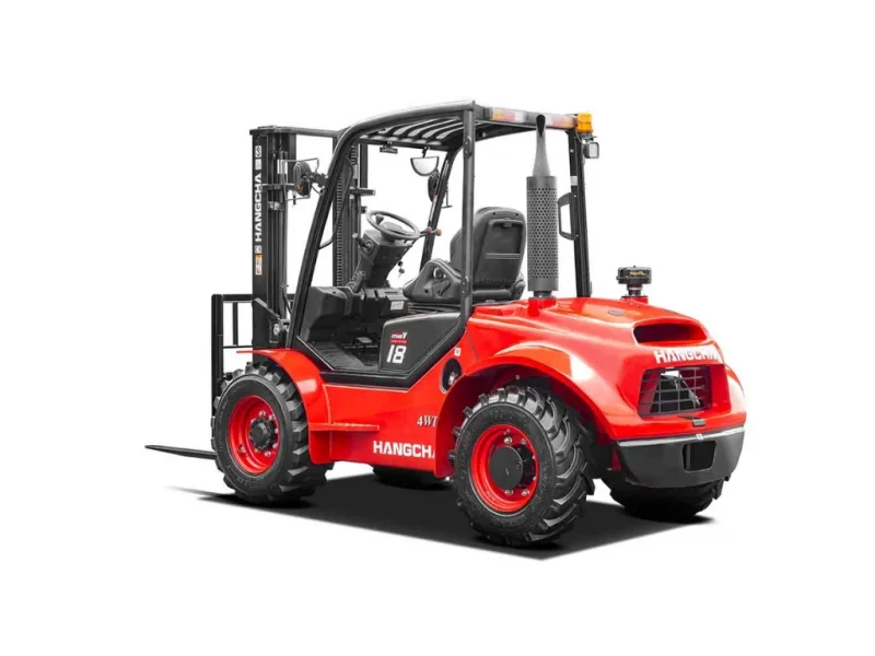 1 5 1 8t Four Wheel Drive Rough Terrain Forklift Whit Background 2