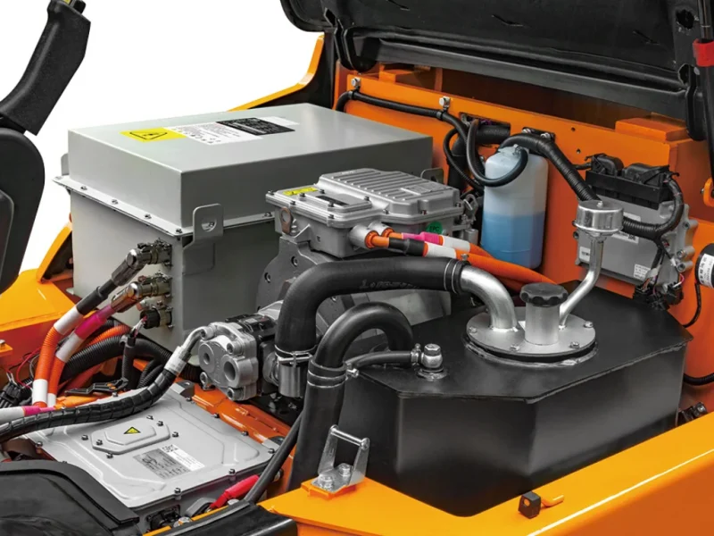 2 3 8t Xh Series Electric Forklift With Li On Technology 4