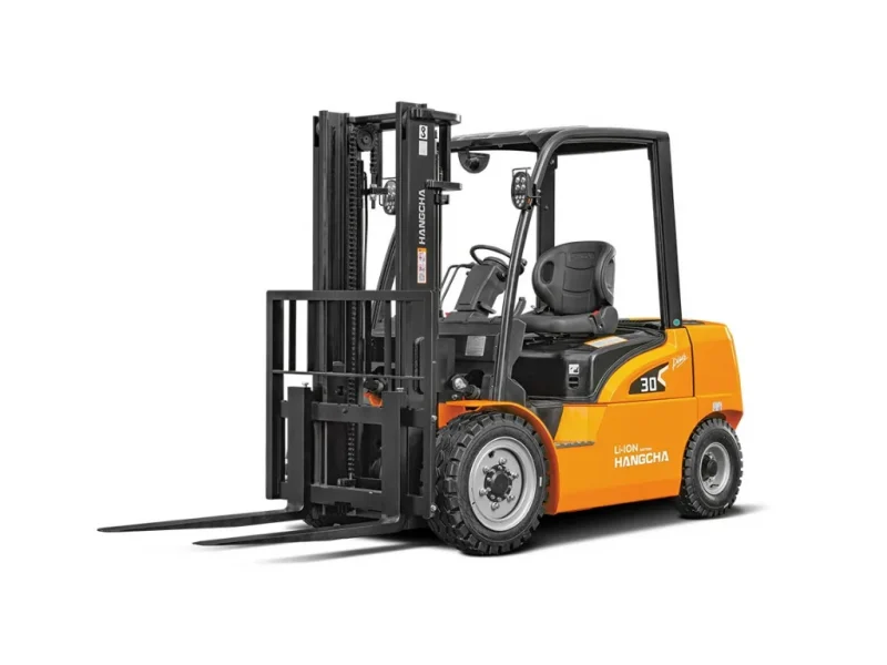 2 3 8t Xh Series Electric Forklift With Li On Technology White Background 1