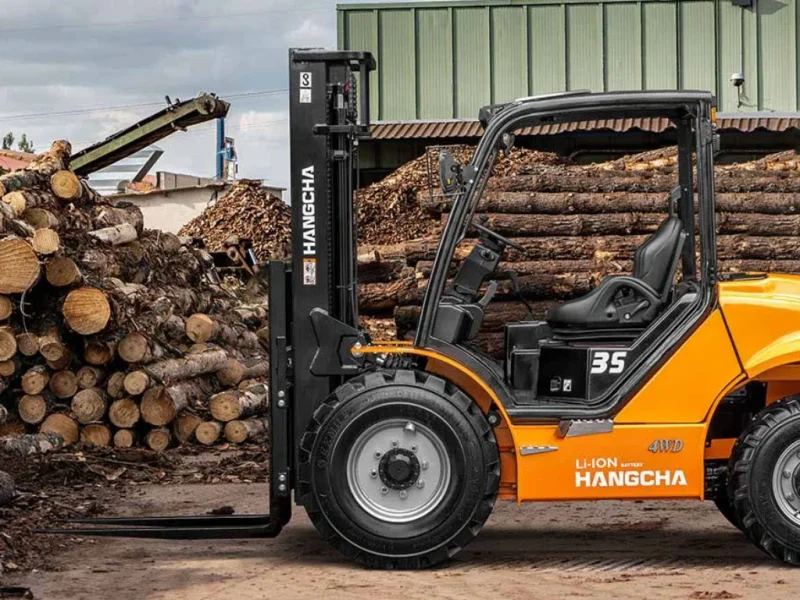 2 5 3 5t Higi Voltage Lithium Battery Rough Terrain Forklift 5