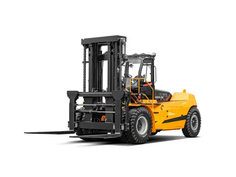 20 25t Xh Series Electric Forklift With Li On Technology White Background 1