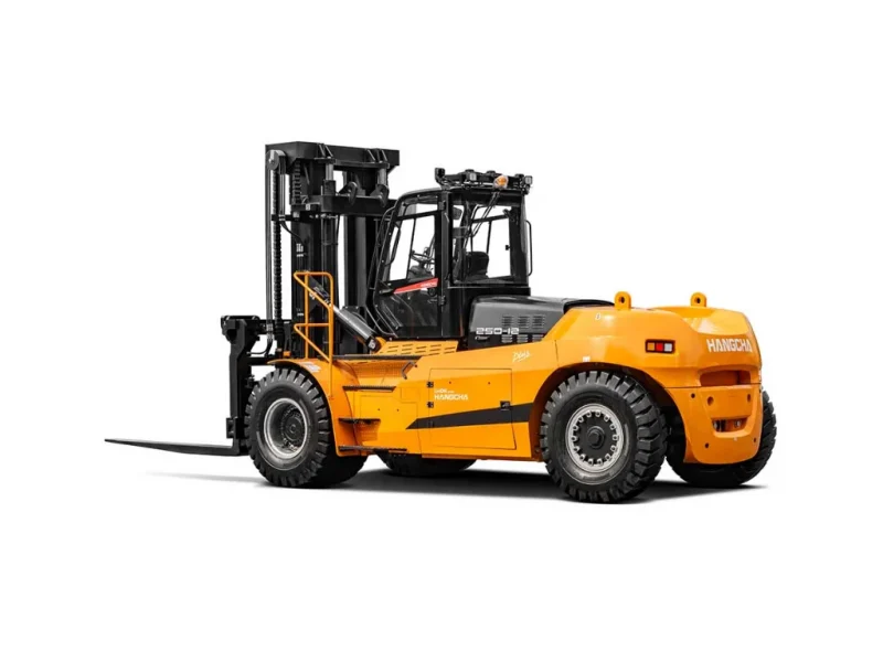 20 25t Xh Series Electric Forklift With Li On Technology White Background 3